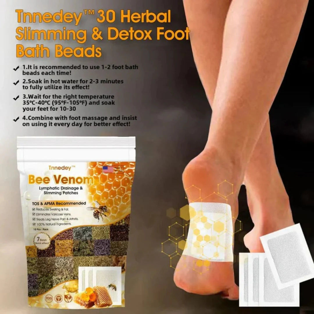 HOT PRODUCT | LOW STOCK Bee Venom Detox Patches(10 Pcs)(Buy 1 Get 1 Free)